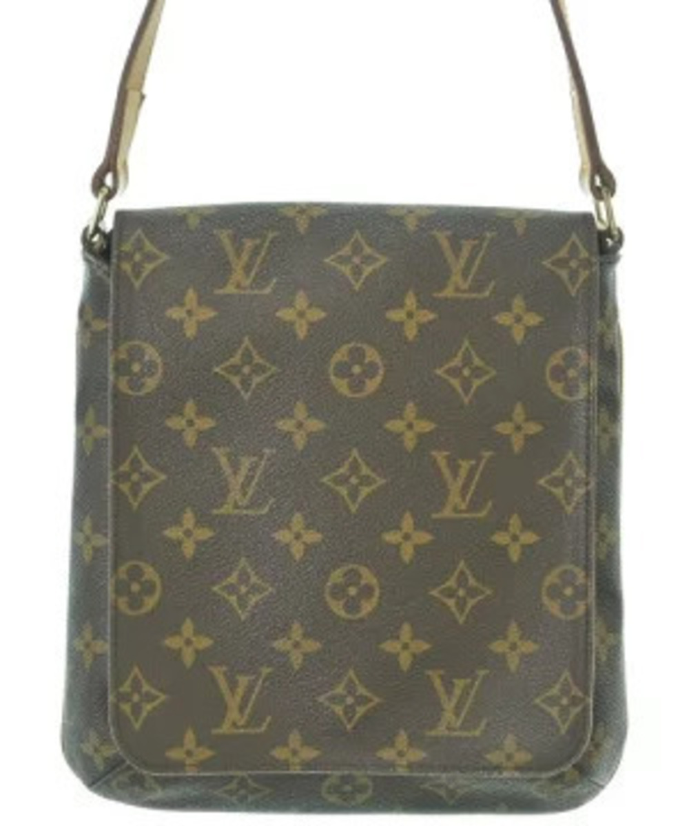 Louis Vuitton Shoulder Bag Brown All over